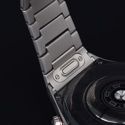 Titán óraszíj Ricardo Crévacol (kompatibilis Huawei Watch GT 6 Pro), QuickFit, Black