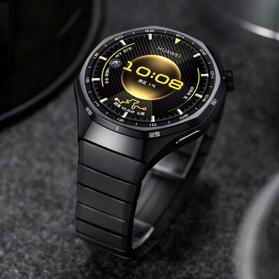 Titán óraszíj Ricardo Crévacol (kompatibilis Huawei Watch GT 6 Pro), QuickFit, Black
