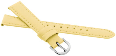 Műbőr szíj JVD RJ7148.27 14mm, sárga