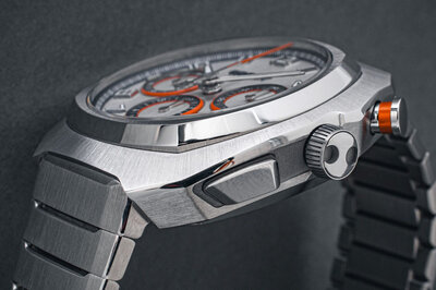Robot Robotic One Silver 2501ST01 Automatic Chronograph (+ tartalék szíj)
