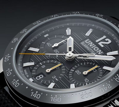 Union Glashütte Belisar Chronograph Sport D014.927.11.057.00 (+ tartalék szíj)