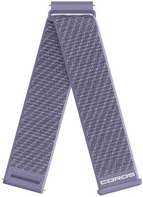 Nylon pánt Coros (pro Apex 4 46mm, Nomad), lila, Quick Release