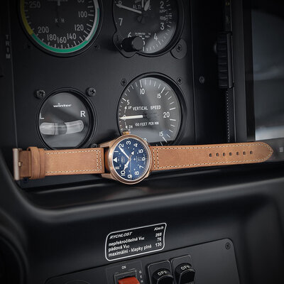 Prim Pilot Dual Time Automatic W91P.13250.E Limited Edition 50pcs