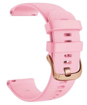 Szilikon óraszíj Ricardo Aprica 20mm, Pink, Quick Release