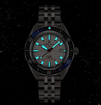 Certina DS Super PH2000M Automatic Powermatic 80 C050.607.44.011.02 (+ tartalék szíj)