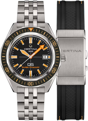 Certina DS Super PH2000M Automatic Powermatic 80 C050.607.44.051.02 (+ tartalék szíj)