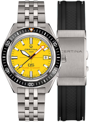 Certina DS Super PH2000M Automatic Powermatic 80 C050.607.44.361.02 (+ tartalék szíj)
