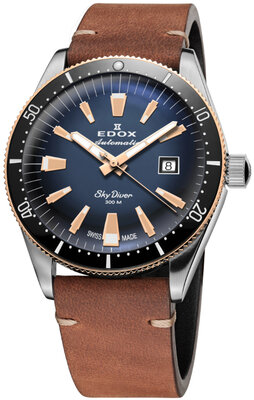 Edox SkyDiver Automatic Date 80126-357RNM-BUIDR Limited Edition (+ tartalék szíj)