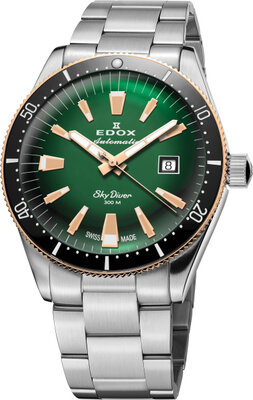 Edox SkyDiver Automatic Date 80126-357RNM-VIR Limited Edition (+ tartalék szíj)