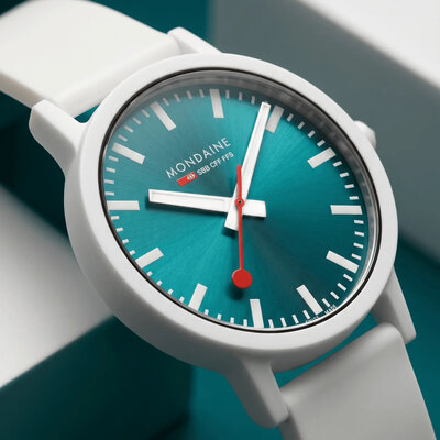 Mondaine Essence Quartz MS1.41140.RA Transformative Teal Limited Edition 300pcs