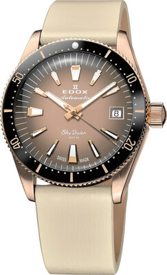 Edox SkyDiver 38 Date Automatic 80131-37rnc-vdbei (+ tartalék szíj)