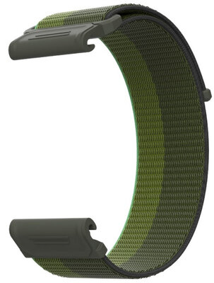 Nylon óraszíj Coros (kompatibilis Vertix 2), zöld, QuickFit