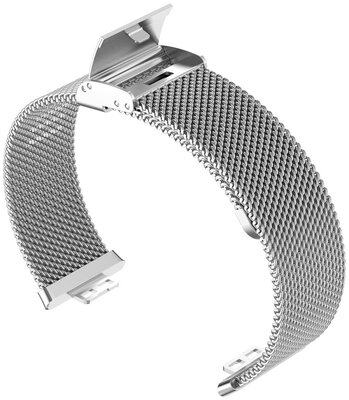 rozsdamentes acél óraszíj Ricardo Monterosa (kompatibilis Huawei Watch Fit 3, 4, 4 Pro, 5, 5 Pro), Silver