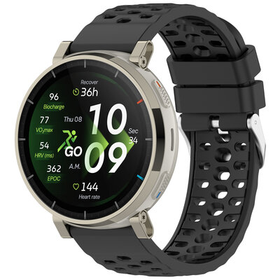 Szilikon pánt Amazfit 20 mm (pro Active 3 Premium), Black