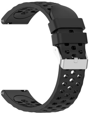 Szilikon pánt Amazfit 20 mm (pro Active 3 Premium), Black