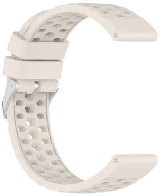 Szilikon pánt Amazfit 20 mm (pro Active 3 Premium), Cream
