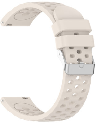 Szilikon pánt Amazfit 20 mm (pro Active 3 Premium), Cream