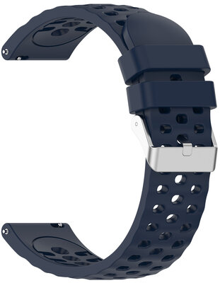 Szilikon pánt Amazfit 20 mm (pro Active 3 Premium), Dark Blue