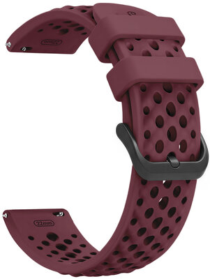 Szilikon pánt Amazfit 22 mm (pro Active Max), Burgundy