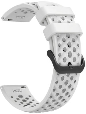 Szilikon pánt Amazfit 22 mm (pro Active Max), White