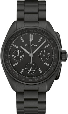Bulova Lunar Pilot Quartz Chronograph 98A335 The Black Hole Limited Edition 6000pcs
