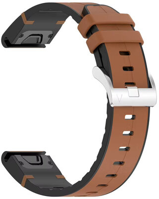 bőr óraszíj Ricardo Cogne 22mm, Brown, QuickFit