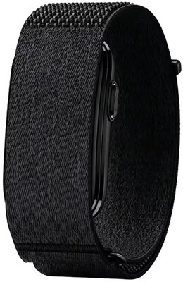 Nylon óraszíj Ricardo La Thuile (kompatibilis Garmin CIRQA), Black, L/XL