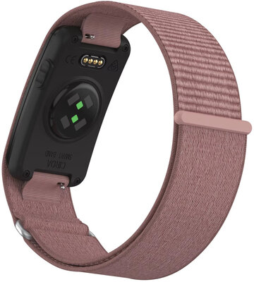 nylon óraszíj Ricardo La Thuile (kompatibilis Garmin CIRQA), Pink, L/XL, karpánt