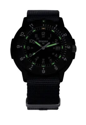 Traser P65 Tactical Mission Black Quartz 111829