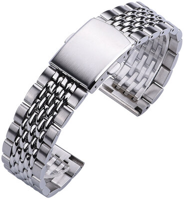 Acél karkötő Ricardo Garda premium, Silver, Quick Release