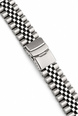 Acél karkötő Ricardo Jesolo premium 22mm (pro Seiko 5 Sports SRPD series), Silver