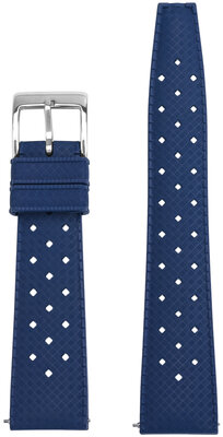 Gumiszíj Ricardo Terni premium 20mm, Blue, Quick Release