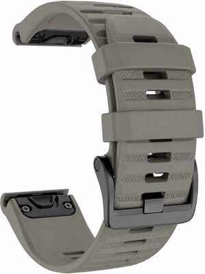 Szilikon pánt Ricardo Livigno 20mm, Gray, QuickFit
