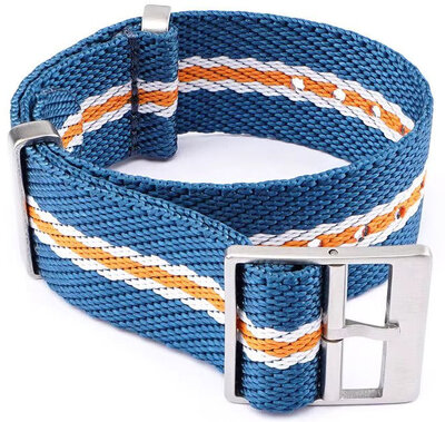 Textil pánt Ricardo Mantova premium, Blue/Orange, NATO