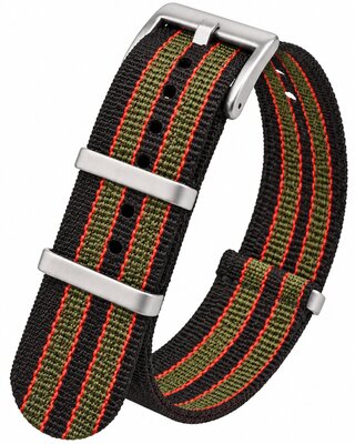 Textil pánt Ricardo Ravenna premium, Green/Black, NATO