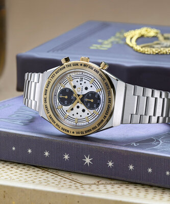 Timex Q Timex Reissue x Harry Potter Time Turner Chronograph TW2Y75900QY