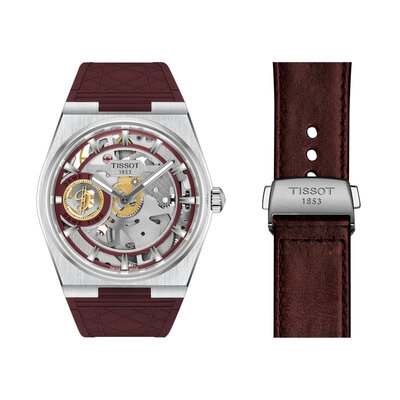 Tissot PRX Skeleton Automatic T137.405.17.371.00 Damian Lillard Limited Edition 1999pcs (+ tartalék hevederek)