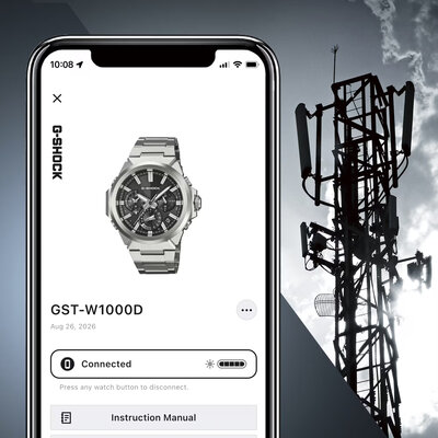 Casio G-Shock G-Steel GST-W1000D-1AER Carbon Core Guard