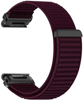 Nylon pánt Ricardo Procida 22mm, Dark Purple, QuickFit