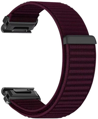 Nylon pánt Ricardo Procida 26mm, Dark Purple, QuickFit