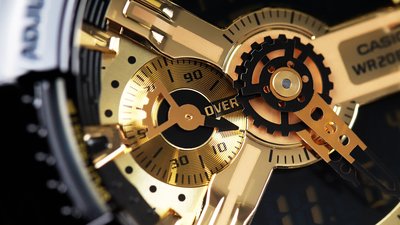 Casio G-Shock Original GA-110GB-1AER Black & Gold Special Edition