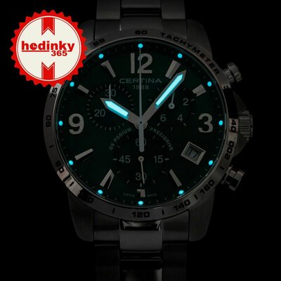 Certina DS Podium Quartz Precidrive Chronograph 1/10 Sec C034.417.11.097.00