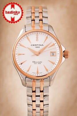 Certina DS Action Lady Quartz Precidrive COSC Chronometer Diamonds C032.051.22.036.00