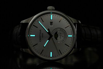 Certina DS-8 Quartz COSC Chronometer Moon phase C033.457.16.031.00