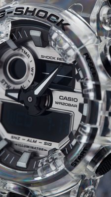 Casio G-Shock Original GA-700SK-1AER Clear Skeleton Series
