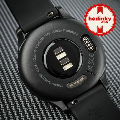 Garmin Vívomove 3 Sport, Slate/Black Band