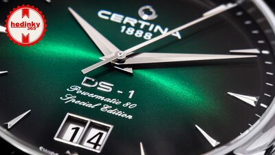Certina DS-1 Big Date Powermatic 80 Nivachron C029.426.11.091.60 DS Concept 60th Anniversary Special Edition