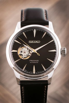 Seiko Presage Automatic Open Heart SSA407J1 Cocktail Time "Stinger"
