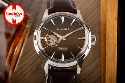 Seiko Presage Automatic Open Heart SSA407J1 Cocktail Time "Stinger"
