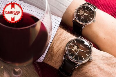 Seiko Presage Automatic Open Heart SSA783J1 Cocktail Time "Stinger"